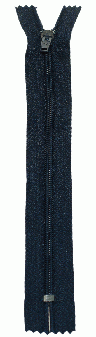 Молния Спираль н/р брючная G004P Gamma, тип 4, 20 см (318 - Т.синий)
