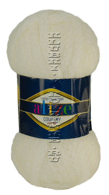 Пряжа Country New Alize - (01 - Кремовый)
