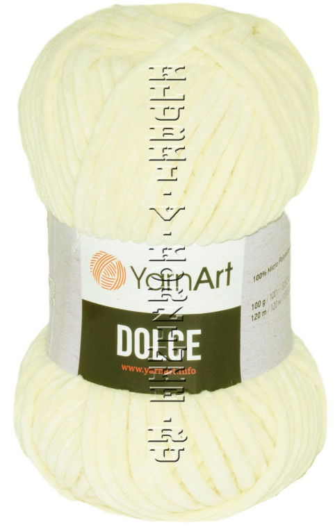 Пряжа YarnArt Dolce - (783 - Светло-жёлтый)
