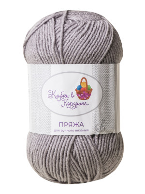 Пряжа «Алетта» - (04 - Туманное утро) 50 г / 140 м80% акрил объемный; 20% микрофибра