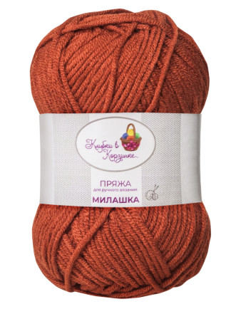Пряжа «Милашка» - (209 - Паприка)