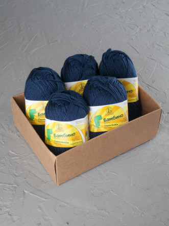 Пряжа Камтекс «Бамбино» - (173 - Синий)
