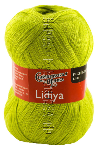 Пряжа Семеновская «Лидия ПШ» - (345 - Липа)