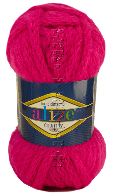 Пряжа Country New Alize - (149 - Фуксия)