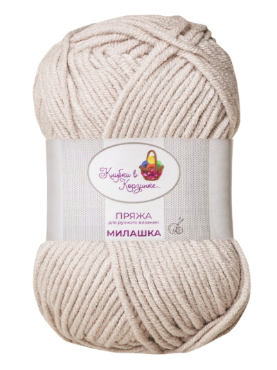 Пряжа «Милашка» - (112 - Перламутр)