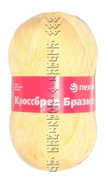 Пряжа Пехорка "Кроссбред Бразилии" - (118 - Подсолнух)