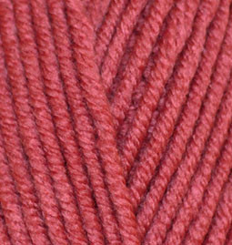 Пряжа LANAGOLD PLUS Alize - (647 - Роза барочная)