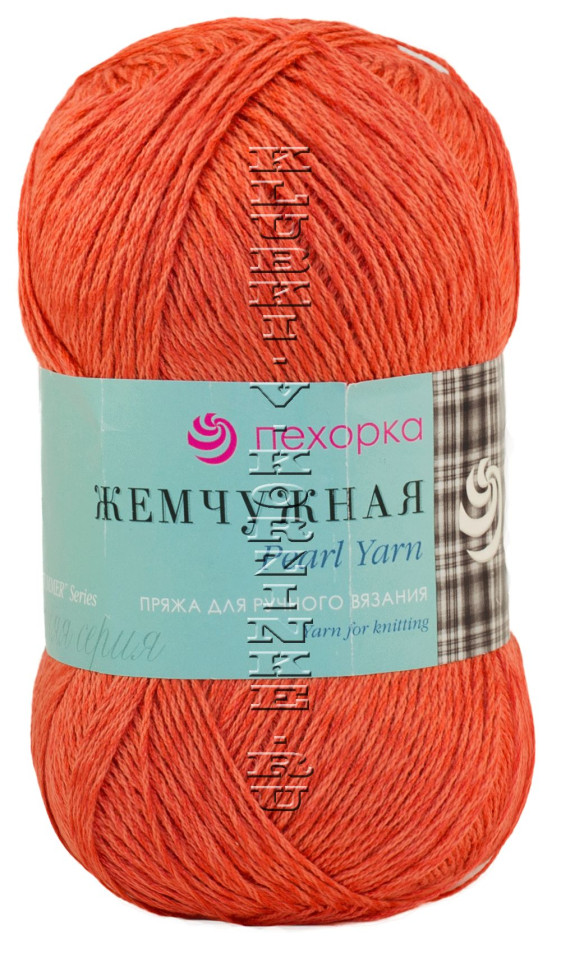 Пряжа Пехорка «Жемчужная» - (30 -  Св.терракот)