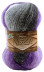 Пряжа ANGORA GOLD SIMLI BATIK Alize - (4306 - Белый, серый, сиреневый)