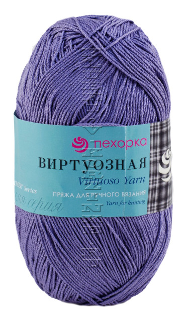Пряжа Пехорка «Виртуозная» - (22 - Сирень)