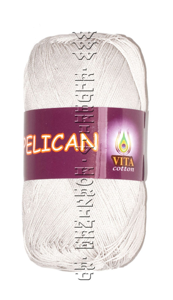 Пряжа VITA cotton &quot;PELICAN&quot; - (3965 - Светло-серый)