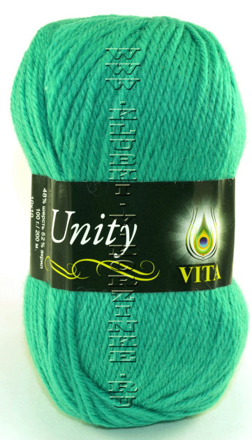Пряжа Vita Unity Light - (6048 - Изумрудный)