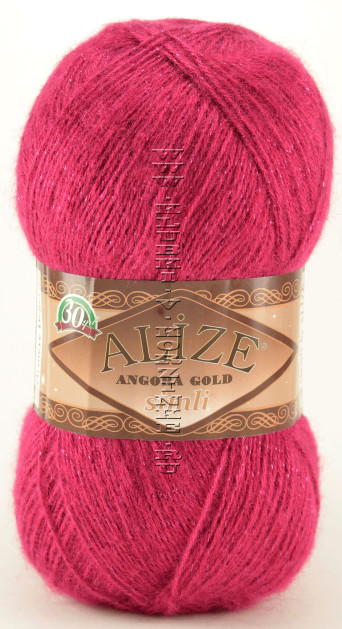 Пряжа ANGORA GOLD SIMLI Alize - (649 - Рубин)
