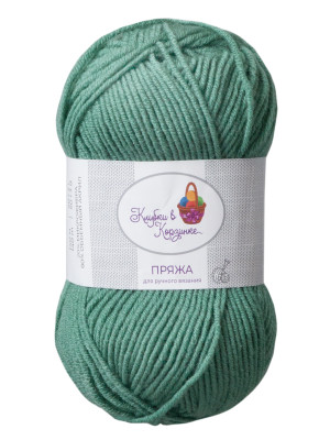 Пряжа «Алетта» - (07 - Шалфейный чай) 50 г / 140 м80% акрил объемный; 20% микрофибра