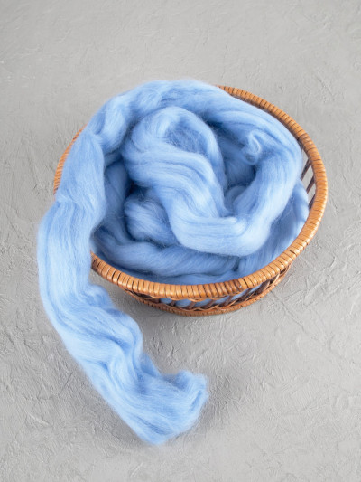 Шерсть для валяния, Камтекс (015 - Голубой)