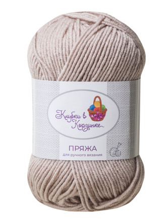 Пряжа «Алетта» - (033 - Топленое молоко)