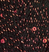 Пряжа SAL ABIYE Alize - (60-06 - Черный-красный)