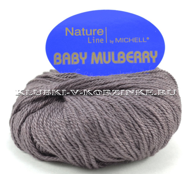 Пряжа Baby Mulberry (2079 - Коричневый)