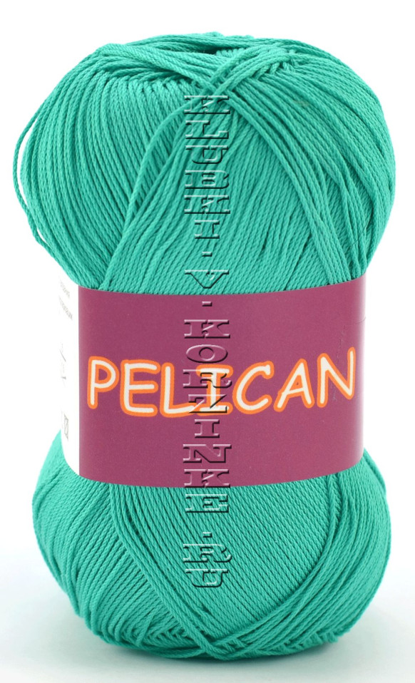 Пряжа VITA cotton &quot;PELICAN&quot; - (3979 - Зеленая бирюза)
