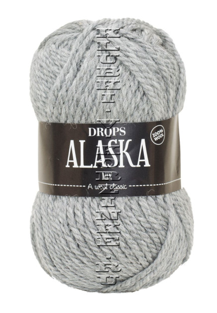 Пряжа Alaska DROPS - (04 - Серый)