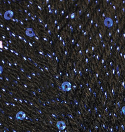 Пряжа SAL ABIYE Alize - (60-14 - Черный-голубой)