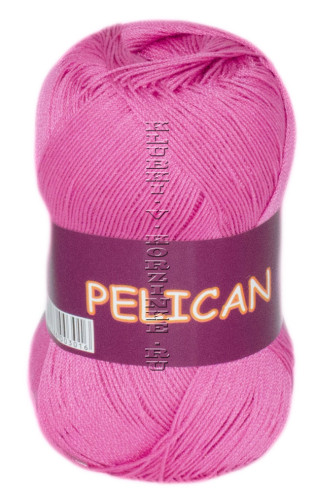 Пряжа VITA cotton "PELICAN" - (4009 - Тёмно - розовый)