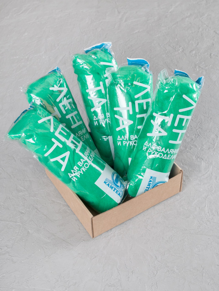 Шерсть для валяния, Камтекс (044 - Трава)