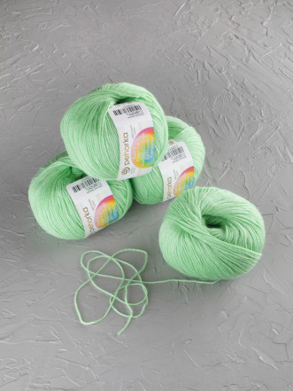 Пряжа Пехорка «Детский каприз» - (41 - Салатовый)