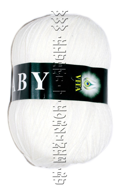 Пряжа VITA «BABY» - (2880 - Белый)