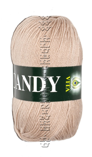Пряжа VITA «CANDY» - (2518 - Кофе с молоком)