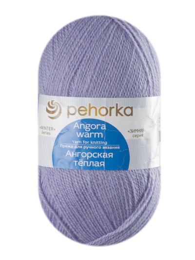 Пряжа Пехорка «Ангорская теплая» - (25 - Кристалл)