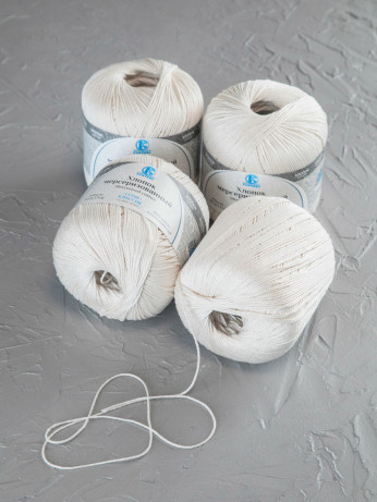 Пряжа Камтекс «Хлопок Мерсеризованный» - (188 - Топленое молоко)