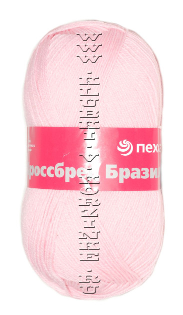 Пряжа Пехорка "Кроссбред Бразилии" - (180 - Св.бегония)