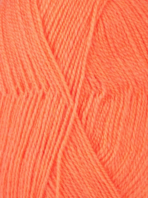 Пряжа Пехорка «Ангорская теплая» - (396 - Настурция)