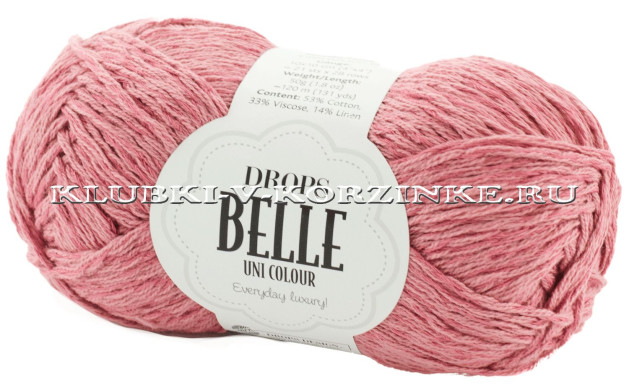 Пряжа Belle DROPS - (11 - Винтажная роза)