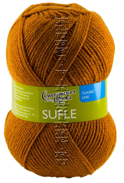 Пряжа Семеновская «Суфле» - (130 - Бронза)