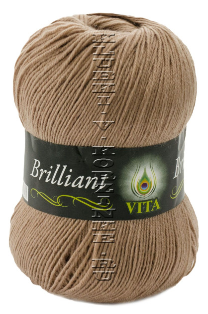Пряжа VITA «BRILLIANT» - (5120 - Т.Бежевый)