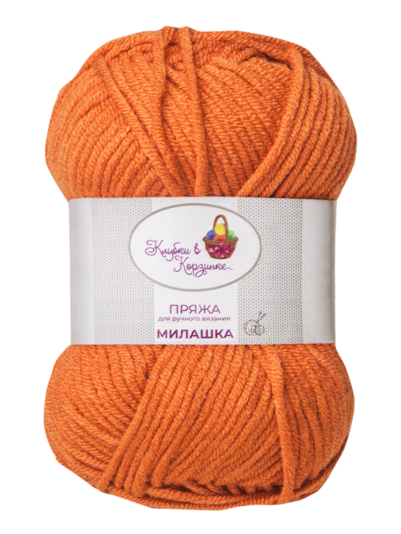 Пряжа «Милашка» - (208 - Календула)