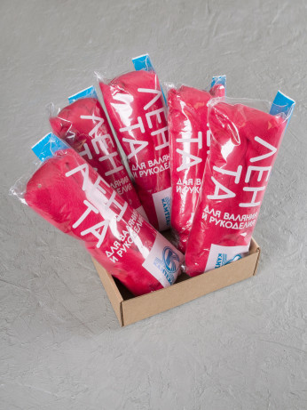 Шерсть для валяния, Камтекс (053 - Малина)