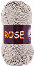 Пряжа VITA cotton "ROSE" - (3939 - Серебро)