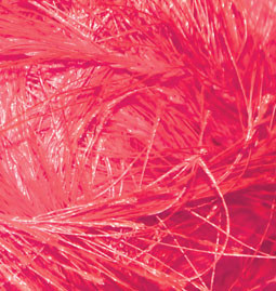 Пряжа Decofur Alize - (653 - Коралловый неон)