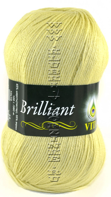 Пряжа VITA «BRILLIANT» - (4962 - Желто-зеленый)