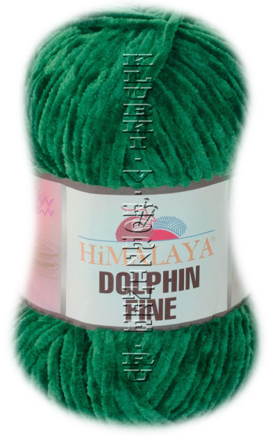 Пряжа Dolphin Fine Himalaya - (31 - Яркая зелень)