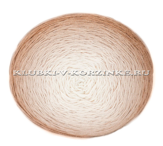 Пряжа Diva Ombre Batik Alize - (7375 - Кора, св.ореховый)