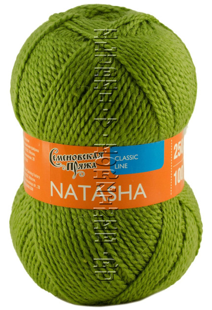 Пряжа Семеновская «Наташа» - (10 - Фисташка)