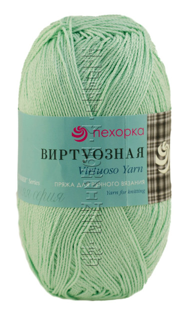 Пряжа Пехорка «Виртуозная» - (411 - Мята)