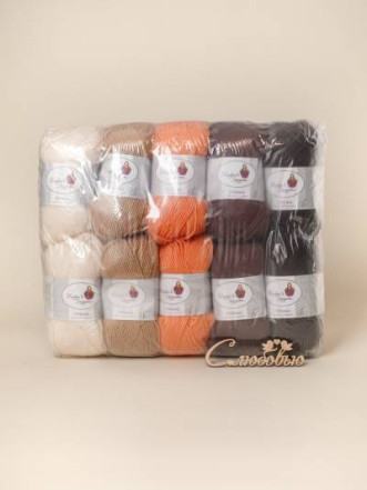 Пряжа «Алетта» набор «Тирамису»