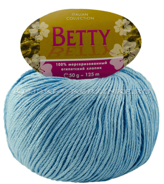 Пряжа Betty - (64 - Светло-голубой)