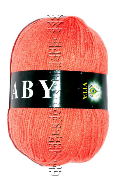 Пряжа VITA "BABY" - (2886 - Оранжевый)