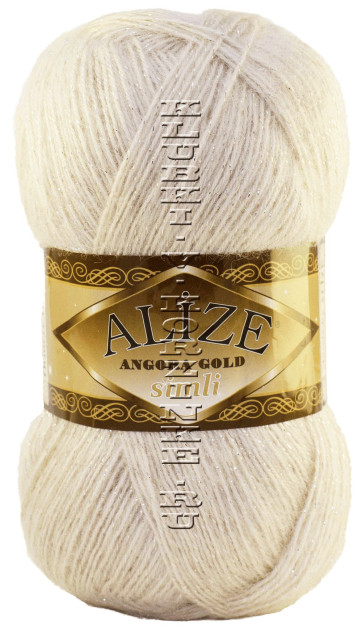 Пряжа ANGORA GOLD SIMLI Alize - (506 - Светло-бежевый)